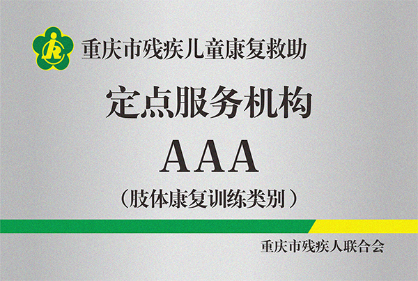 院内铜牌（残联定点机构）肢体3A.png